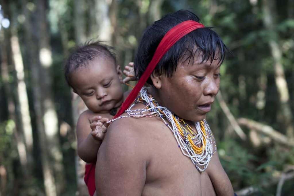 The Yanomami are the largest relatively isolated tribe in South America. They live in the rainforests and mountains of northern Brazil and southern Venezuela.